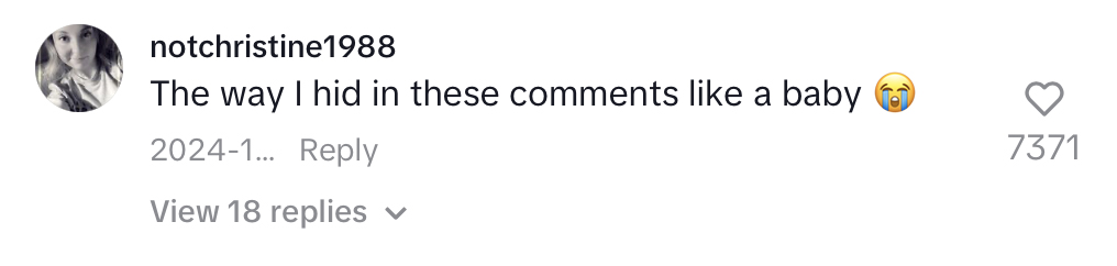 Social media comment on the post of A woman claims her home is haunted after discovering a ouija board left behind by her sister. Strange noises, figures, and a mimic entity have terrified her and her children.