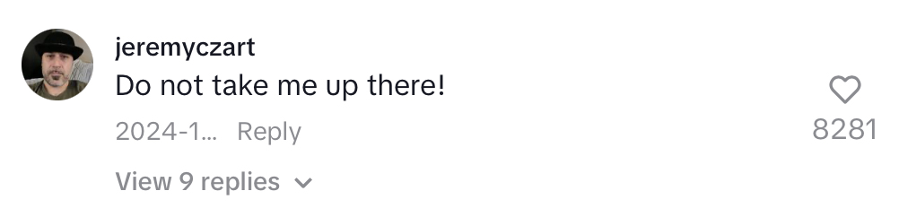 Social media comment on the post of A woman claims her home is haunted after discovering a ouija board left behind by her sister. Strange noises, figures, and a mimic entity have terrified her and her children.