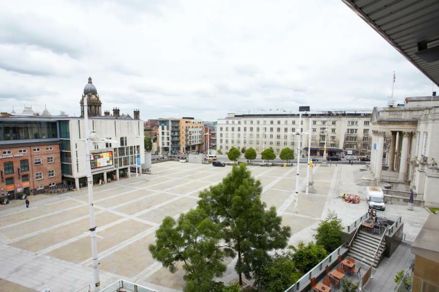 Wetherspoons fans can now rent a penthouse apartment above The Cuthbert Brodrick pub in Leeds, featuring two en-suite bedrooms, a balcony, and easy access to Millennium Square.