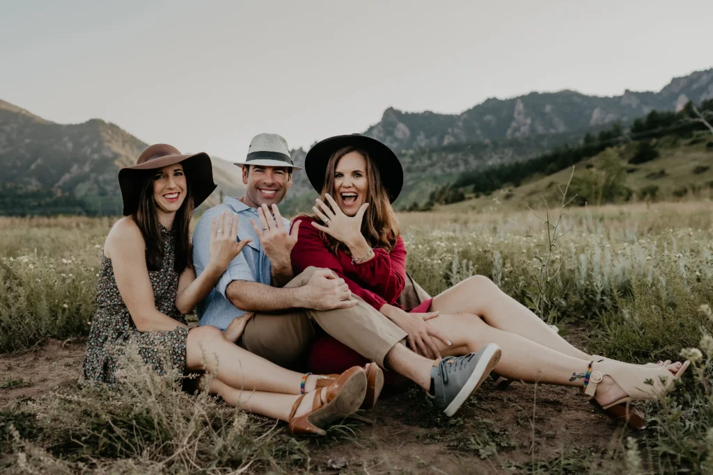 A married couple embraces polyamory after 20 years, welcoming a third partner despite initial skepticism, and now share a committed life as a throuple.