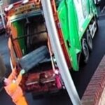 Baffled woman finds her wheelie bin missing - CCTV reveals binman flung it into the truck. Cardiff Council confirms it was damaged and replaced it for free.