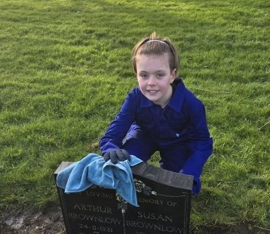 A 10-year-old boy who cleans graves was told to stop by council bosses, only for them to backtrack after public support for his heartwarming initiative.