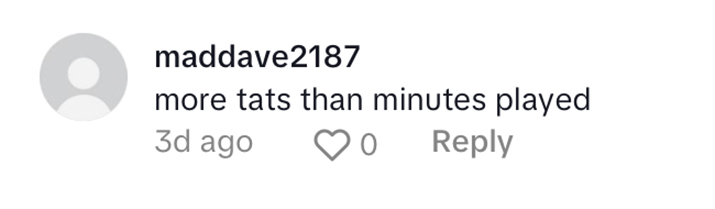 Social media comment on the post of Arsenal’s Ben White, sidelined for three months, got two new neck tattoos, sparking fan jokes about his playing time. He’s now back in training for a return soon.