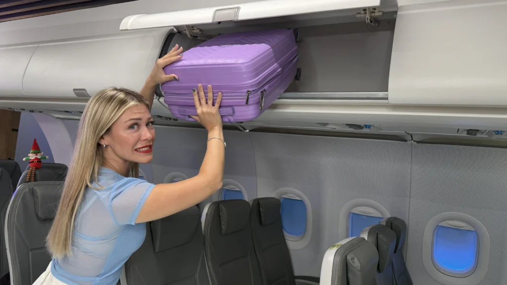 An ex-flight attendant shares in-flight theft risks and luggage storage realities - thefts occur mid-flight, overhead bins aren’t reserved spaces, and flight attendants aren’t baggage handlers.