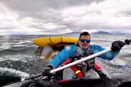 A humpback whale swallows a man whole before spitting him out unharmed in a shocking encounter off southern Chile - a tale of survival like no other.