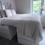 Mum’s DIY IKEA storage bed for her teen goes viral – but not for the reason she expected! Social media is divided over the bed’s towering height.