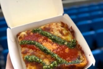 Brighton’s Village Pizza Kitchen launches ‘Joao Pesto’ pizza, named after Joao Pedro, at the Amex Stadium for £6.50 - sparking mixed reactions from Seagulls fans.