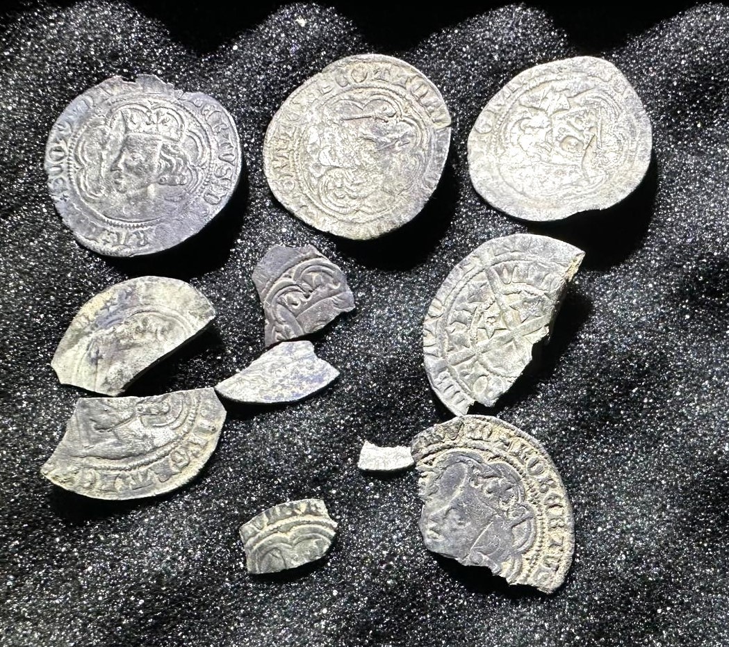 A treasure hunter unearths 11 rare silver coins from the reign of Scotland's Robert II on The Black Isle - a fascinating glimpse into medieval history.