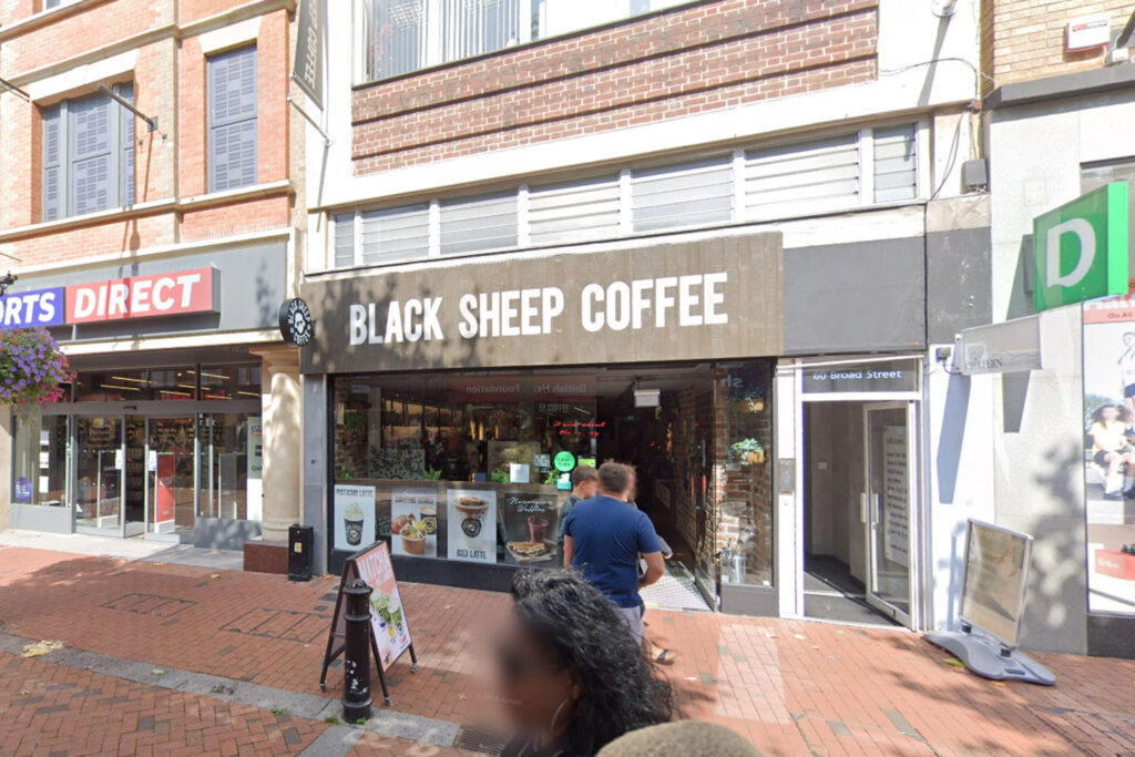 Black Sheep Coffee in Reading bans students from studying on weekends after complaints about table availability. The decision sparks mixed reactions online.