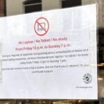 Black Sheep Coffee in Reading bans students from studying on weekends after complaints about table availability. The decision sparks mixed reactions online.