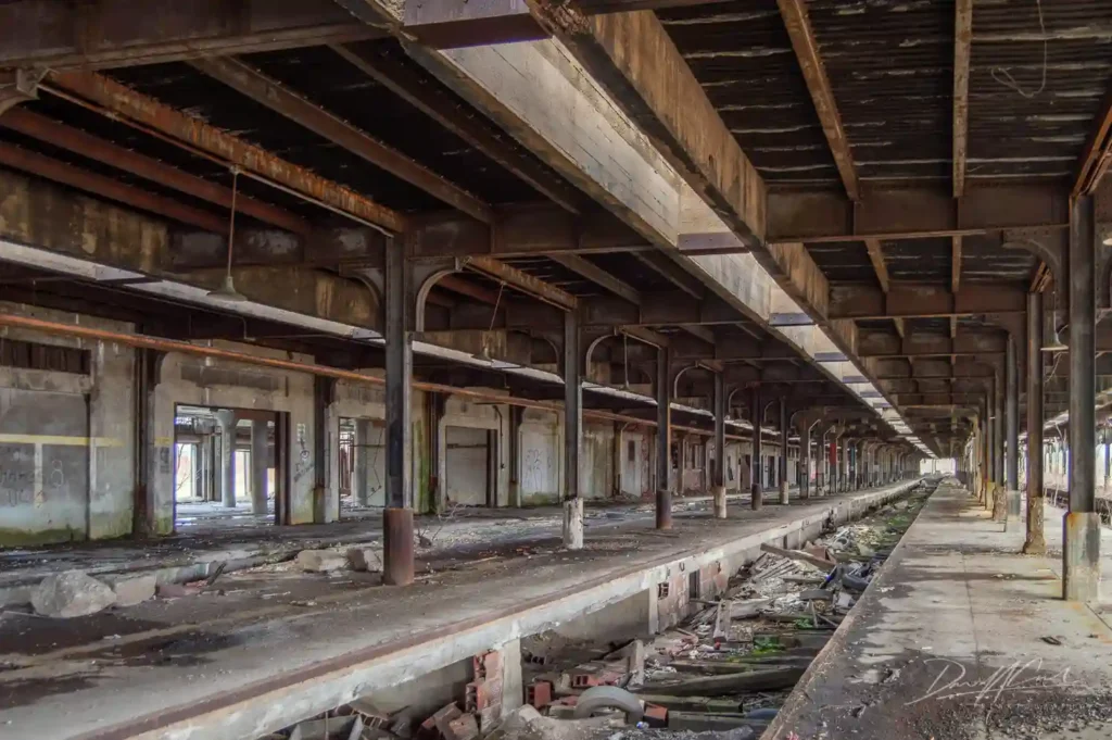 An explorer uncovers Buffalo Central Terminal - an abandoned train station frozen in time. Once a bustling hub, efforts are now underway to restore its historic grandeur.