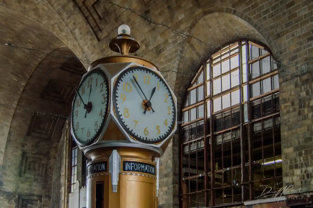 An explorer uncovers Buffalo Central Terminal - an abandoned train station frozen in time. Once a bustling hub, efforts are now underway to restore its historic grandeur.