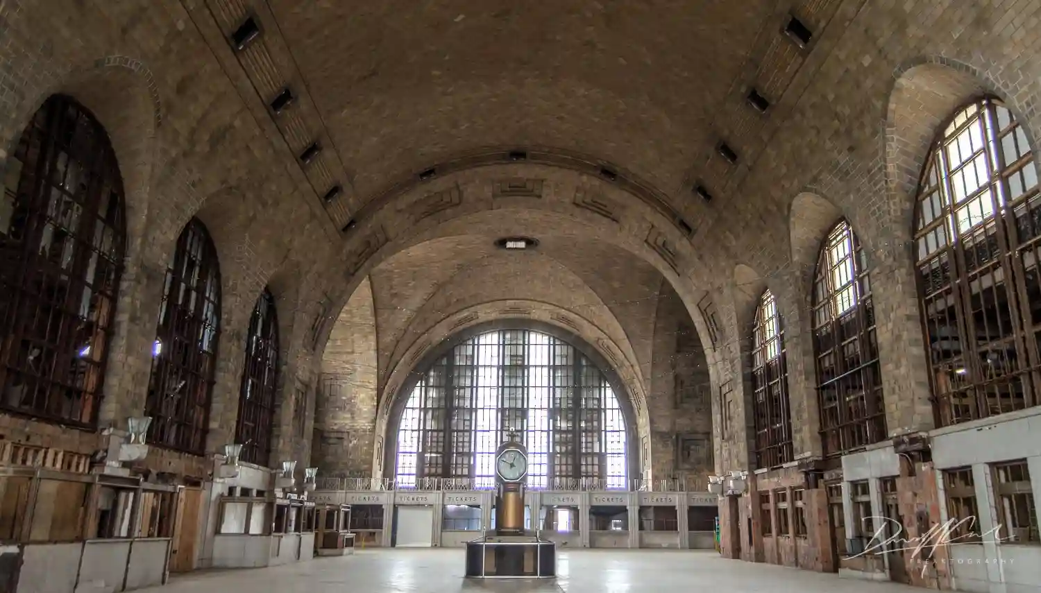 An explorer uncovers Buffalo Central Terminal - an abandoned train station frozen in time. Once a bustling hub, efforts are now underway to restore its historic grandeur.