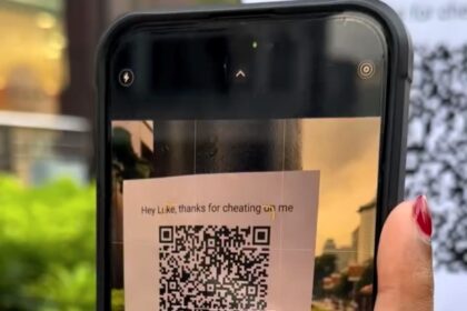 A viral prank sees a woman post fake 'cheating boyfriend' flyers with QR codes, only for people to be redirected to an Angus Steakhouse Singapore page.