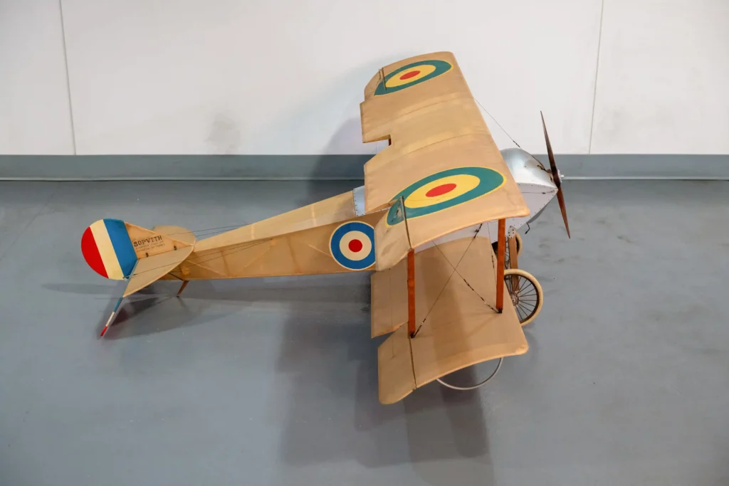 One of the world's most expensive toy planes, an £4,000 Sopwith Camel model, is up for auction as part of the £60,000 Oscar Davis Collection at RM Sotheby’s.