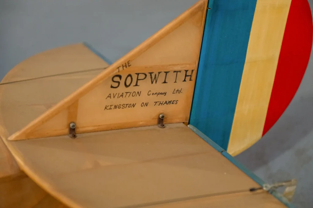 One of the world's most expensive toy planes, an £4,000 Sopwith Camel model, is up for auction as part of the £60,000 Oscar Davis Collection at RM Sotheby’s.