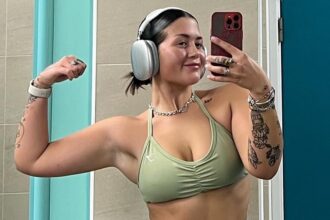 Woman who binge ate and avoided mirrors transforms her life - loses 38lbs, builds confidence, and becomes a fitness coach inspiring millions on TikTok.