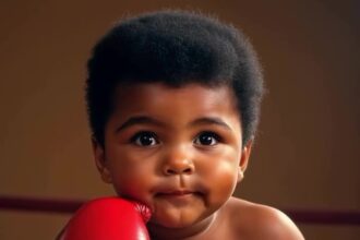 AI has transformed legendary boxers like Mike Tyson and Muhammad Ali into adorable babies, delighting fans with lifelike images featuring playful nods to their careers.