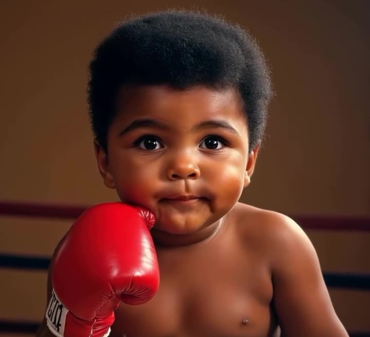 AI has transformed legendary boxers like Mike Tyson and Muhammad Ali into adorable babies, delighting fans with lifelike images featuring playful nods to their careers.