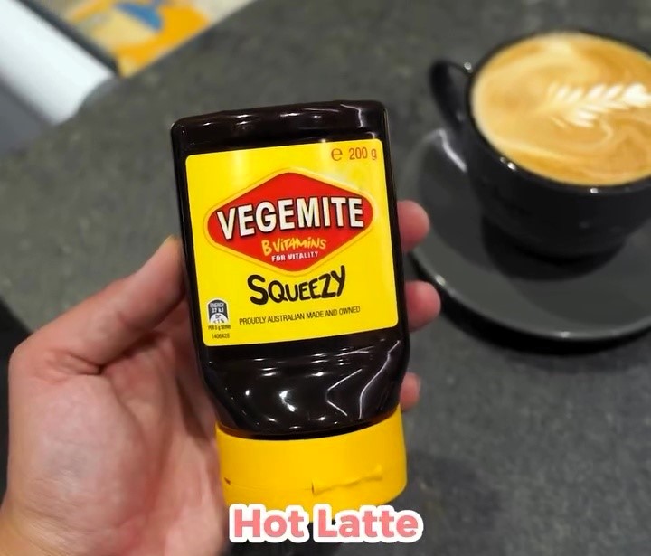 A Sydney café sparked outrage by introducing a Vegemite latte, leaving social media users horrified, though the café insists it's an "Australian thing" and is keeping it on the menu.