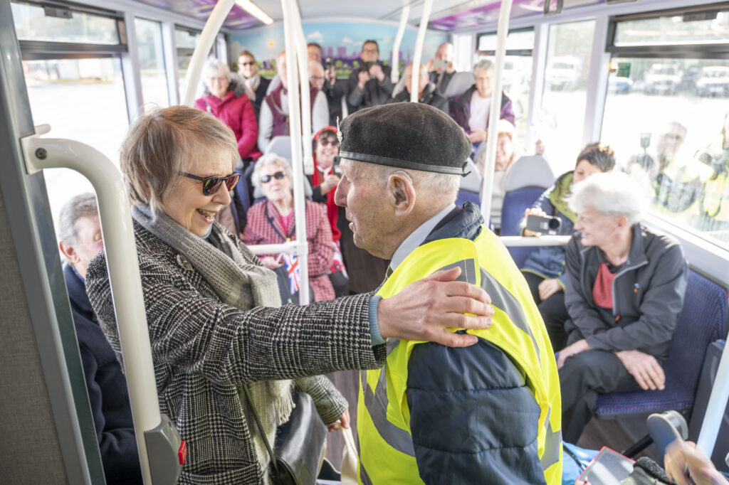 D-Day veteran Ken Cooke, 99, has had a York bus named in his honor - a touching tribute to the last surviving member of the city's Normandy Veterans for his bravery in 1944.