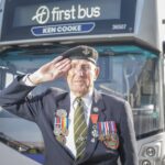 D-Day veteran Ken Cooke, 99, has had a York bus named in his honor - a touching tribute to the last surviving member of the city's Normandy Veterans for his bravery in 1944.