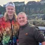 Erling Haaland surprised locals in Newquay, Cornwall, with a solo sea fishing trip after Man City's Champions League exit - catching a fish and making a quick exit!