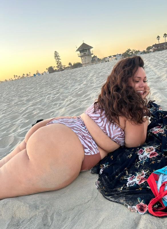 Plus-size influencer Julia Sena, once self-conscious in baggy jumpers, now embraces being "fat and proud," urging others to reject societal pressures and love their bodies.