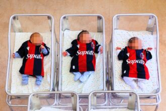 Italian club Bologna FC 1909 to give free £55.49 shirts to newborns from 2025, ensuring lifelong fans - a move applauded by football lovers calling for UK clubs to follow.