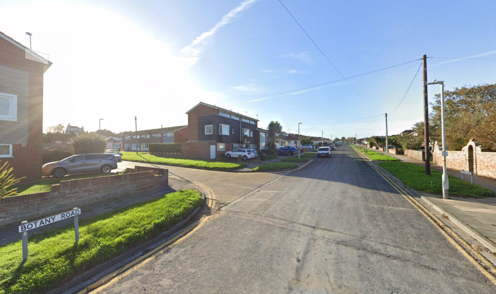 Residents were left baffled after workmen painted over weeds while marking double yellow lines in Kent, sparking criticism over their lack of effort.