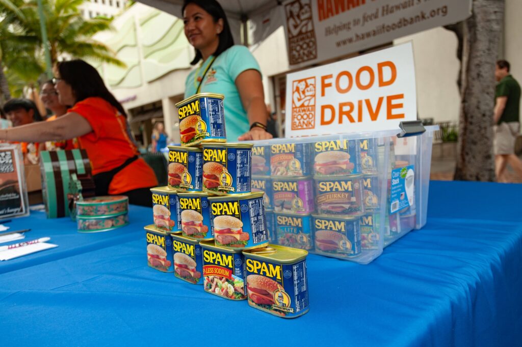 Spam lovers can now grab a can from vending machines - but only in Hawaii, the Spam capital of the world, where the annual Spam Jam festival kicks off on April 19.