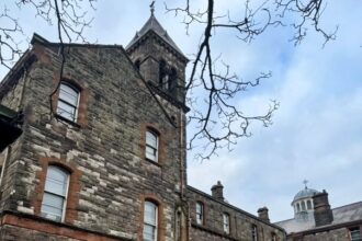 An urban explorer discovered a ‘creepy’ abandoned priest retreat with religious artefacts and a private chapel, calling it one of the eeriest places he’s visited.