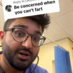 NHS GP Doctor Sooj reveals not farting could mean a dangerous bowel obstruction - a surgical emergency with symptoms like pain, vomiting, and severe bloating.