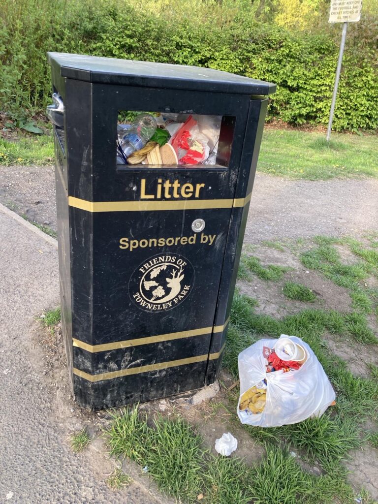 Parents slammed a Burnley Council sign near a kids' park reading “Don’t be a t*sser,” calling it inappropriate and offensive despite its anti-littering message.