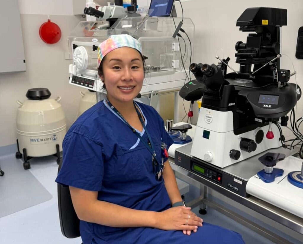 Fertility doctor goes viral after revealing how to spot 'bad' sperm under microscope - only 4 percent need to be normal for a sample to be viable.