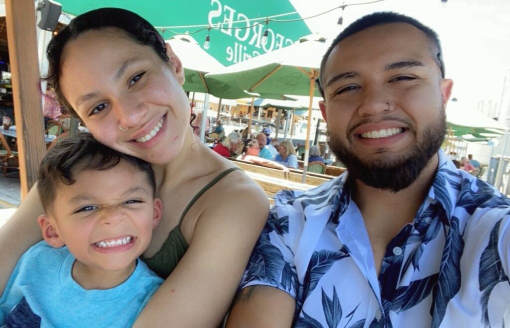 Carlos and Angela married one week after dating – now, seven years, two kids, and a home later, their whirlwind romance proves love doesn’t follow a timeline.