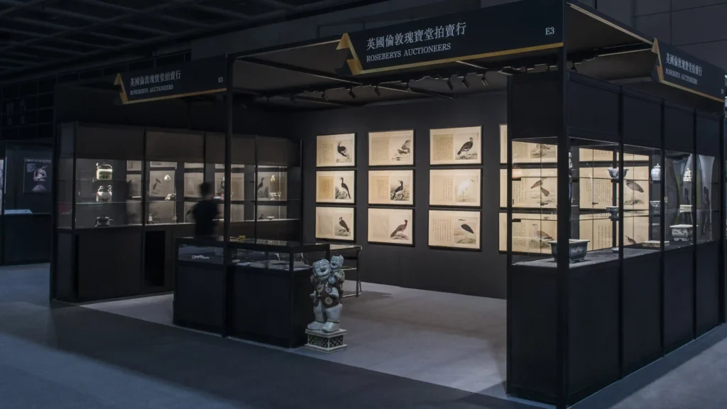 Rare bird paintings by Qing dynasty artist Jiang Tingxi, long held by a British family, sold for £780,000 after being rediscovered with original texts intact.