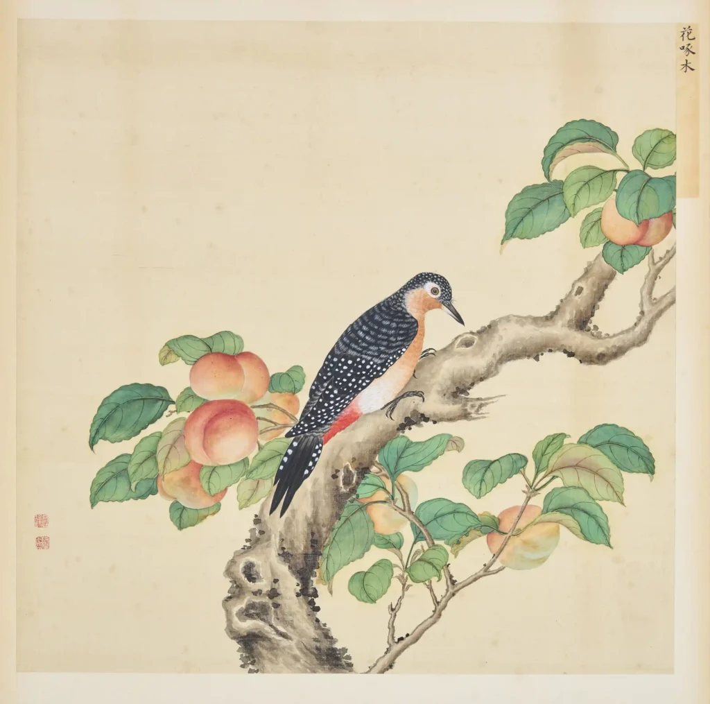 Rare bird paintings by Qing dynasty artist Jiang Tingxi, long held by a British family, sold for £780,000 after being rediscovered with original texts intact.