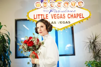 The Little Vegas Chapel is offering Star Wars weddings on 4 May, featuring lightsabers, Leia or Vader officiants, themed music, and more from £450 to £645.