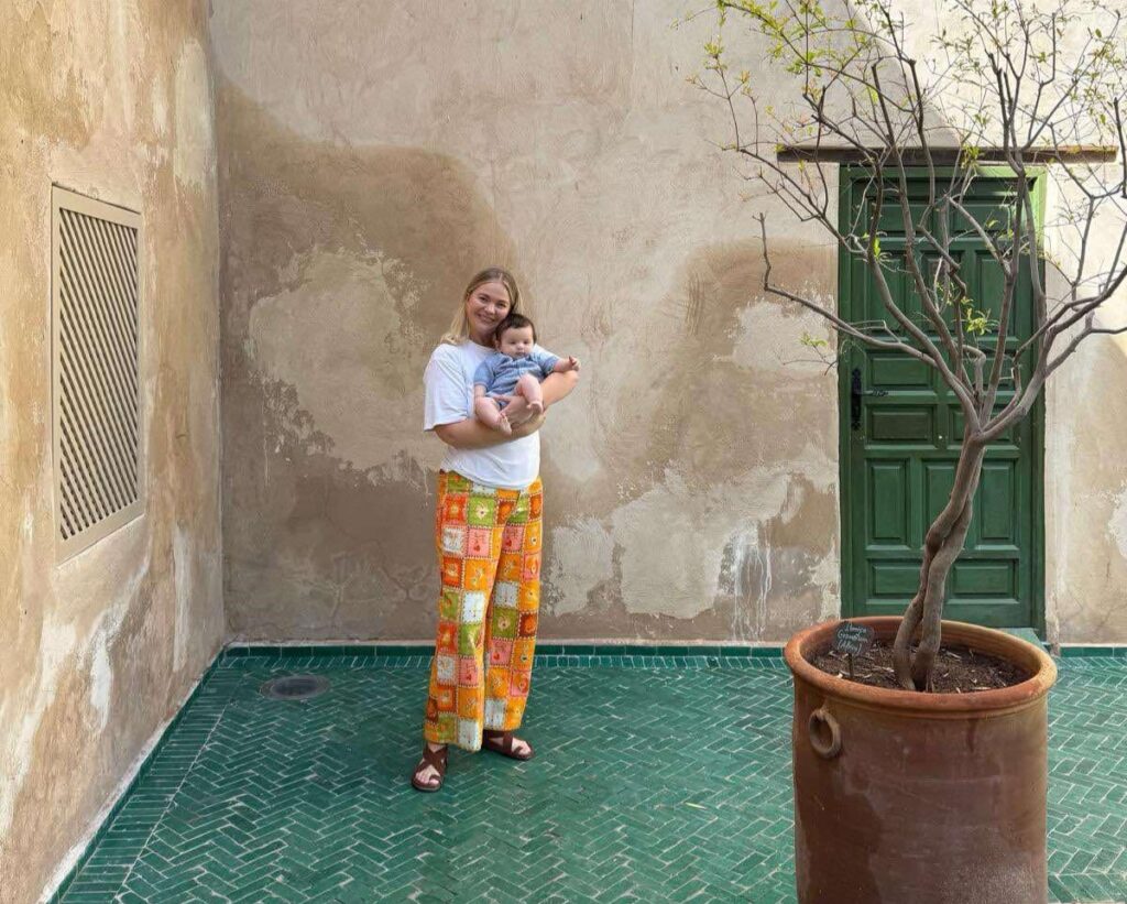 Couple take baby on Morocco trip but leave toddler with gran sparking debate - some call it bad parenting while others praise the one-on-one bonding time.