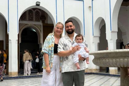 Couple take baby on Morocco trip but leave toddler with gran sparking debate - some call it bad parenting while others praise the one-on-one bonding time.