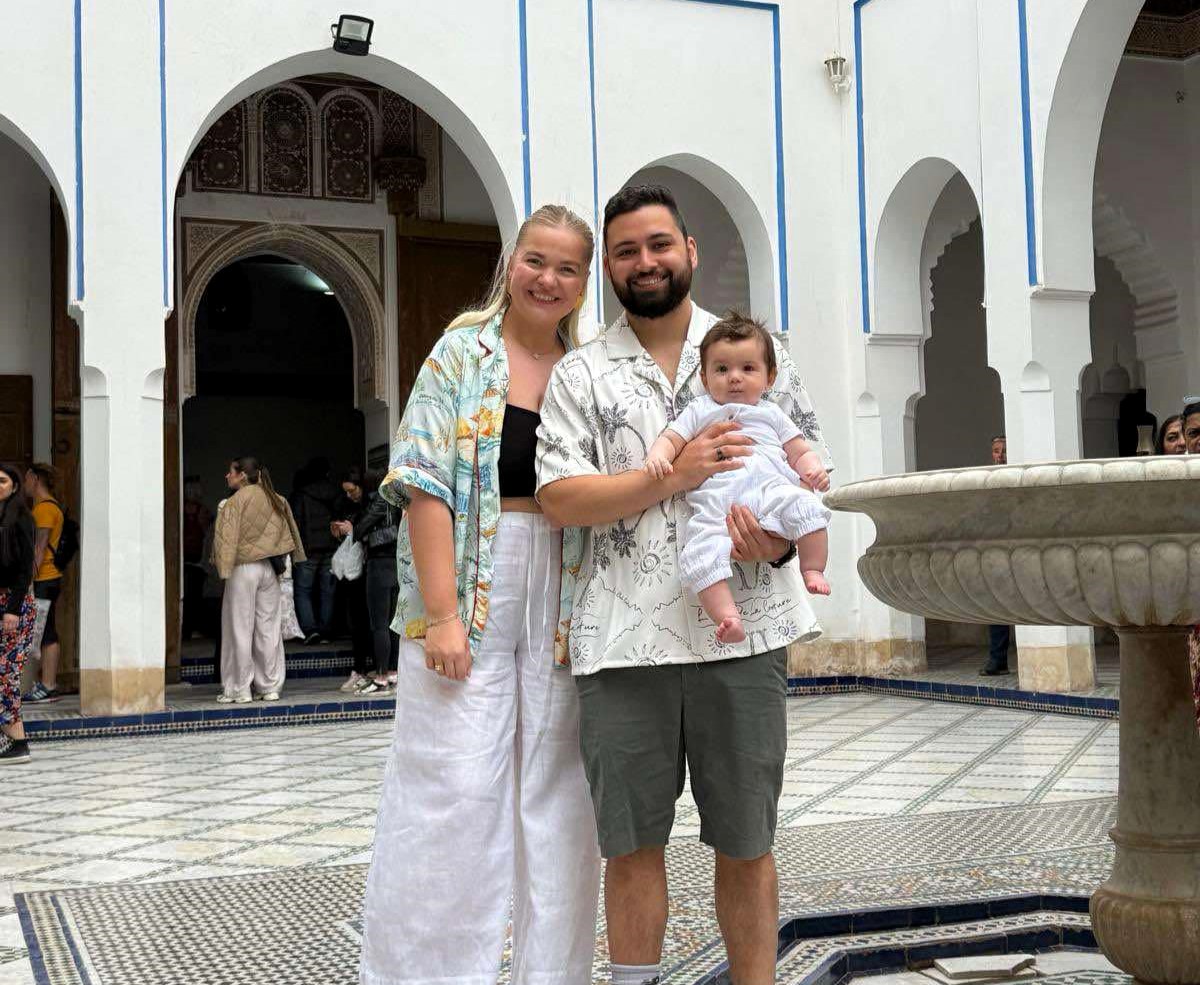 Couple take baby on Morocco trip but leave toddler with gran sparking debate - some call it bad parenting while others praise the one-on-one bonding time.