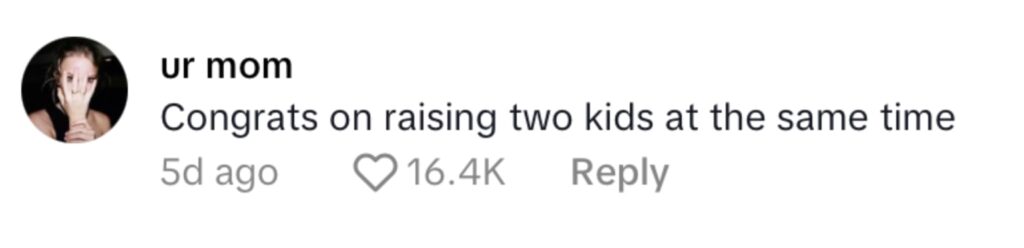 Social media comment on the post of Dad-to-be brings TV and Xbox to hospital for birth, sparking backlash on TikTok - but partner reveals it was all to comfort her, not game, during labour stay.