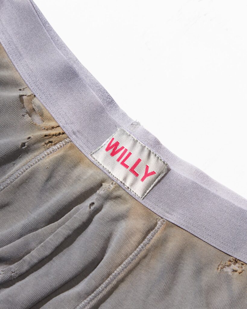 Designer Willy Chavarria is selling ripped and stained-looking men’s underwear for £289 - hand-painted in California but fully washable and made from premium cotton.