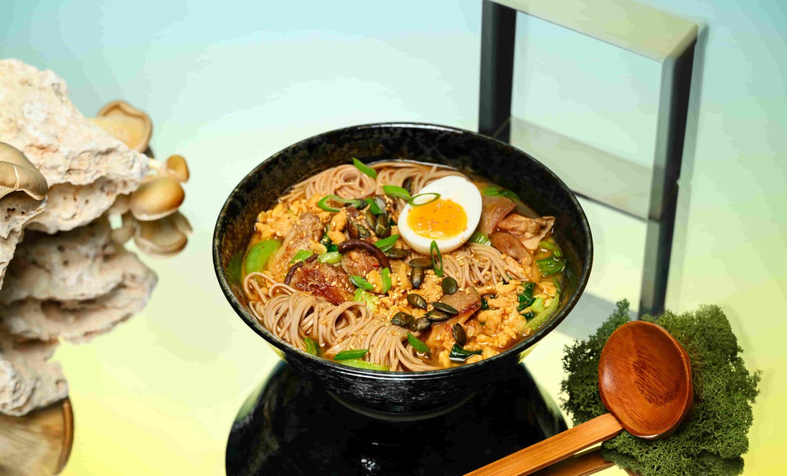 What future meals may look like by 2050 - from 3D printed dishes to kelp noodles and food-growing clothes - as climate change reshapes our diets.