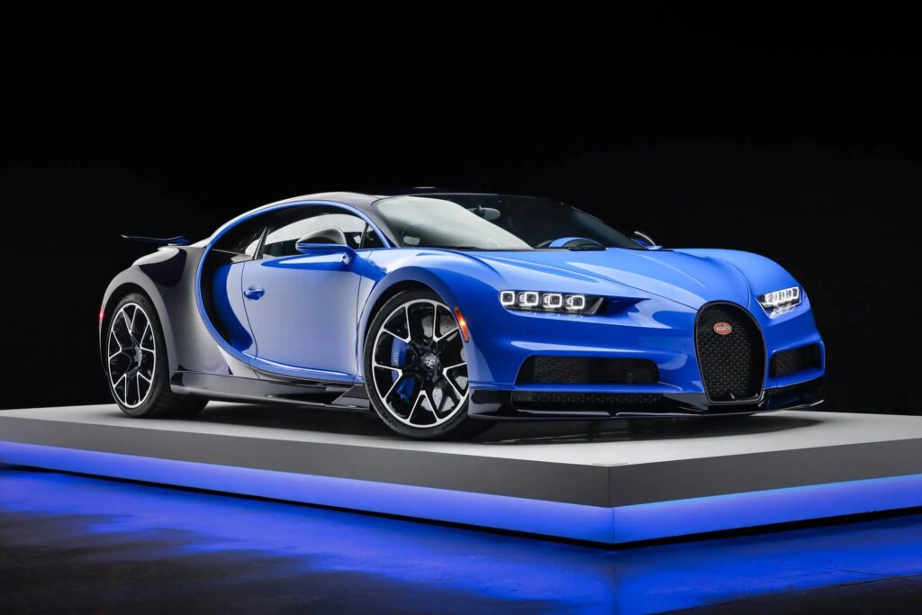 Boxing champ Canelo Alvarez’s rare 2018 Bugatti Chiron with just 2,200 miles is up for auction at £1.5m, boasting 1,479hp and a top speed of 261 miles per hour.