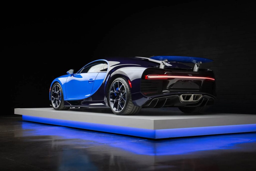 Boxing champ Canelo Alvarez’s rare 2018 Bugatti Chiron with just 2,200 miles is up for auction at £1.5m, boasting 1,479hp and a top speed of 261 miles per hour.