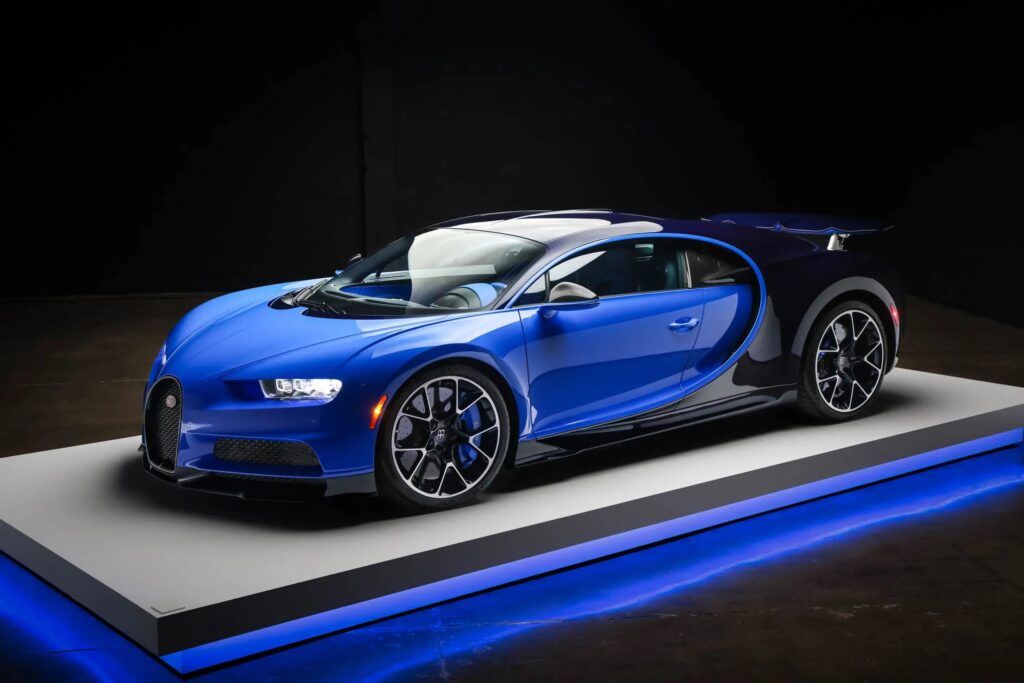 Boxing champ Canelo Alvarez’s rare 2018 Bugatti Chiron with just 2,200 miles is up for auction at £1.5m, boasting 1,479hp and a top speed of 261 miles per hour.