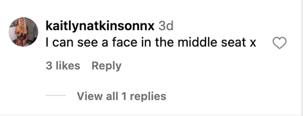 Social media comment on the post of Medium Chloe Smith claims she saw the spirit of an elderly woman in glasses on her car’s back seat outside Tesco - fans say they spotted the ghost in her viral video too.