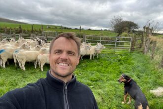 Sheep farmer turned scientist Ben Palmer won £75k for discovering shrimp can manipulate light to form crystals used in eco-friendly whitening products and sunscreens.